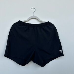 Gymshark Men's Black Athletic Shorts